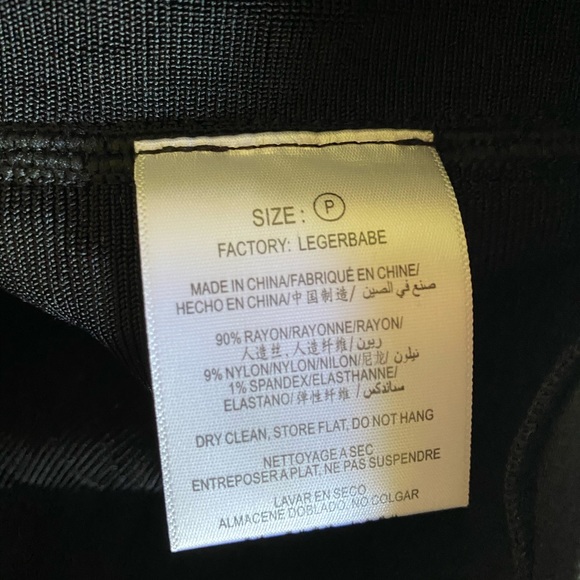 Black Top & Zilp Up Skirt - Picture 3 of 4